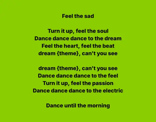 Brat Lyrics Generator - Create Charli XCX Inspired Lyrics 4 Sad Lyrics